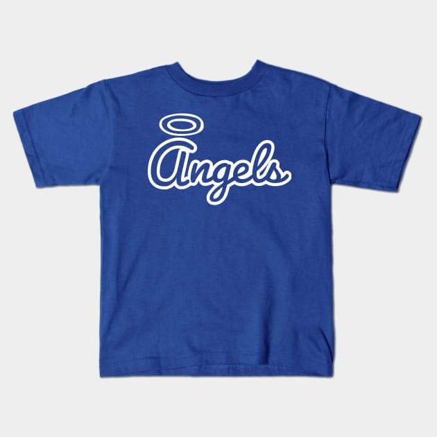 Waverly Angels Team Kids T-Shirt by Kizmit